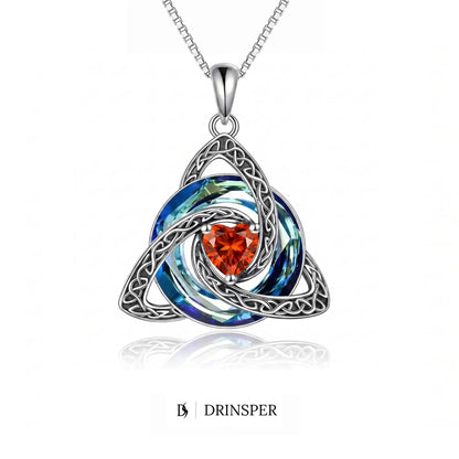 🛡️ Celtic Birthstone Shield: Wear Your Protection & Story ✨