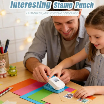 Rectangular Postage Stamp Paper Punch