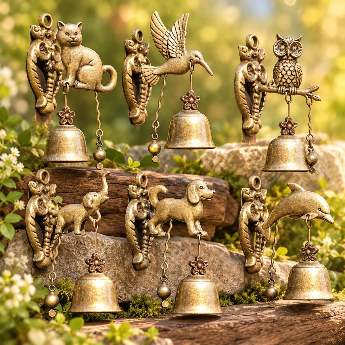 🔥HOT SALE 49% OFF - Vintage Animal Shaped Hanging Entry Chime | Front Porch & Farmhouse Wall Decor