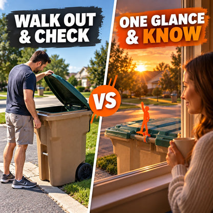 Ready Eddie™ Trash Can Pickup Indicator