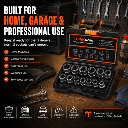 🧰13+1 PCS Bolt & Nut Extractor Set🔩-Buy 2 Get Free Shipping