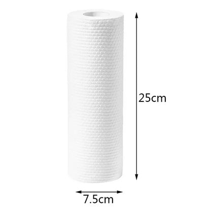 🧽✨ 50PCS Reusable Cleaning Rags Roll – Washable Multi-Purpose Kitchen Dish Towels for Everyday Cleaning 🏡