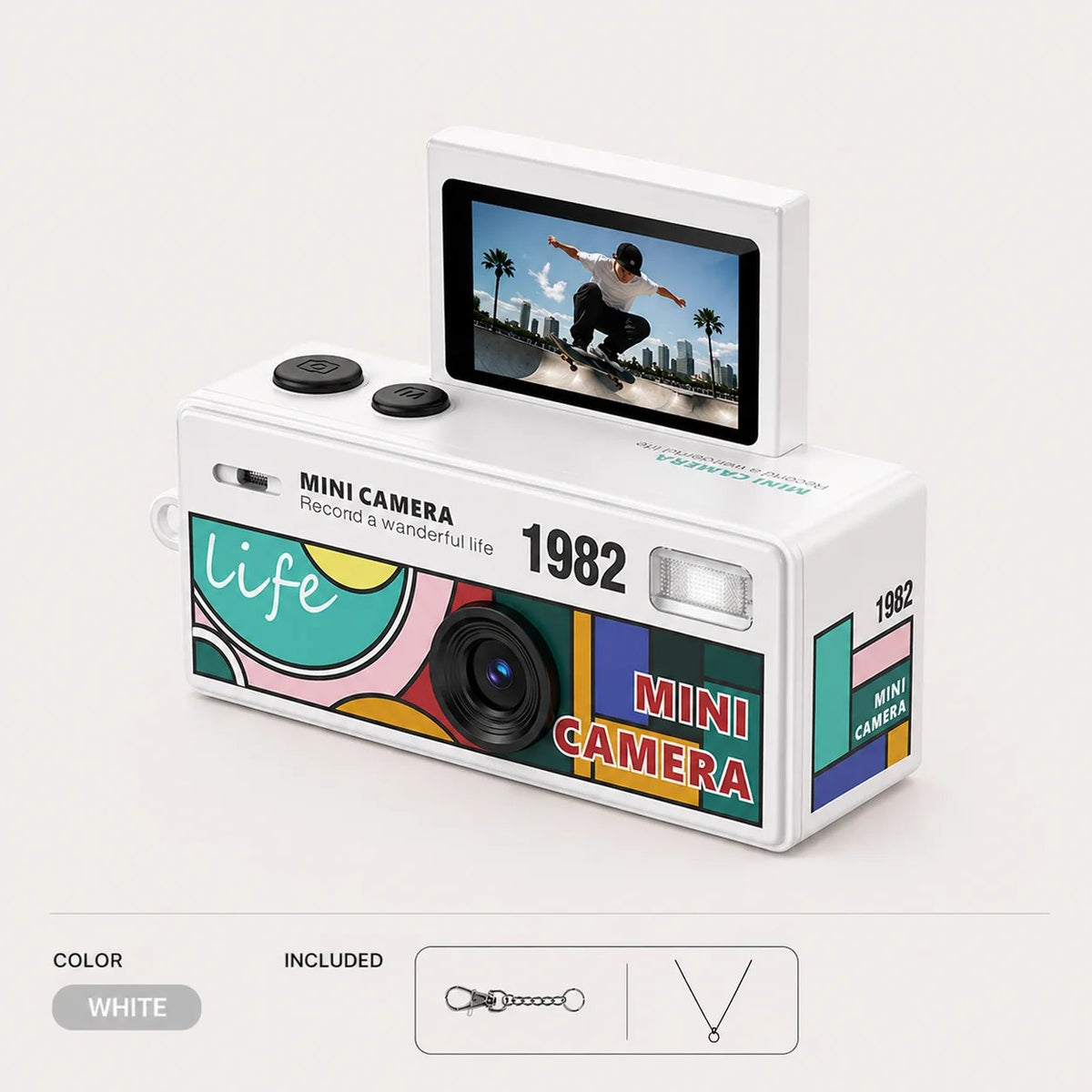 Mini Retro Camera (Film Your Life in 90s Style)