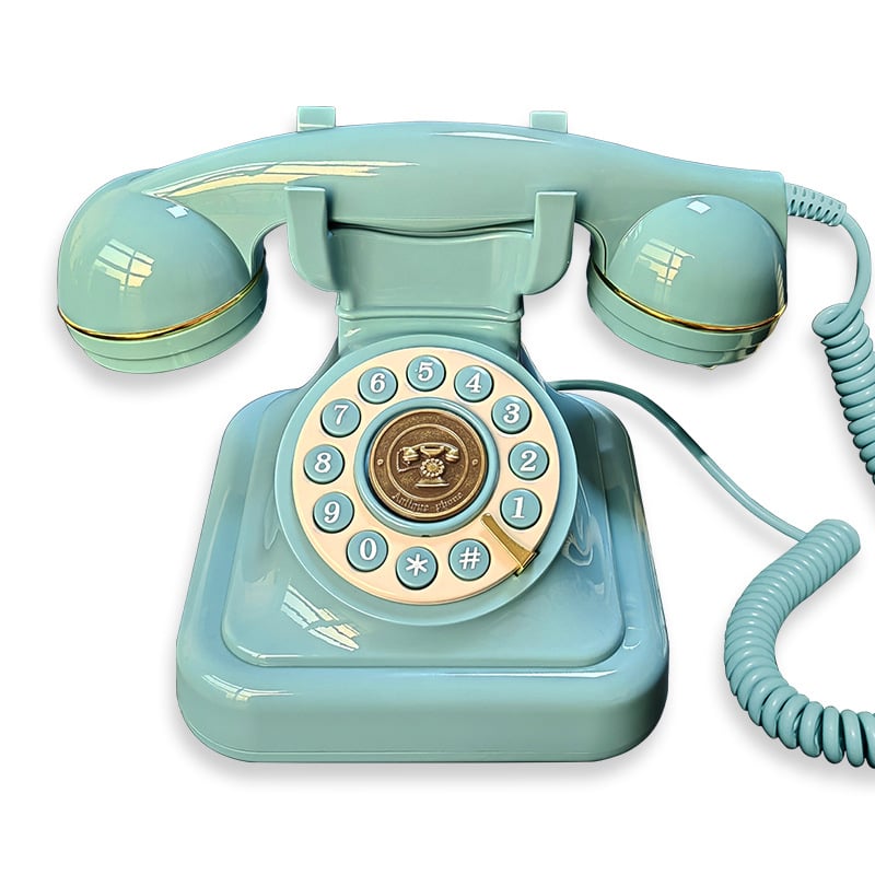 ☎️🌈Vintage Old Fashioned Telephone with Speakerphone & Volume Control📞
