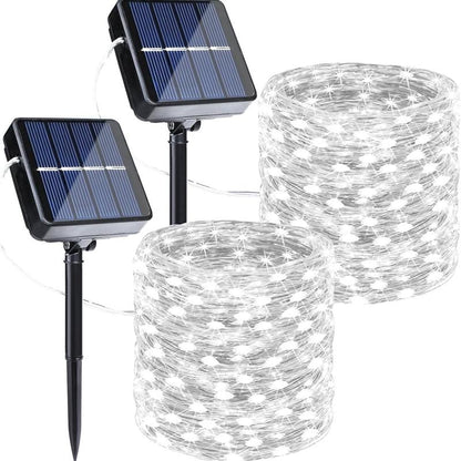 🎁Christmas Sale 50% 🔥2-Pack Solar Outdoor String Lights