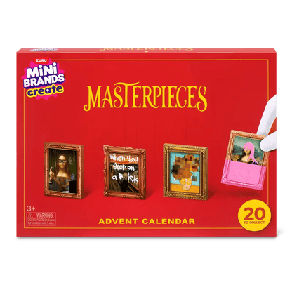 ✨ 20 Days of Artistic Surprises 🎨 Mini Masterpiece Collection Advent Calendar | Build Your Tiny Gallery