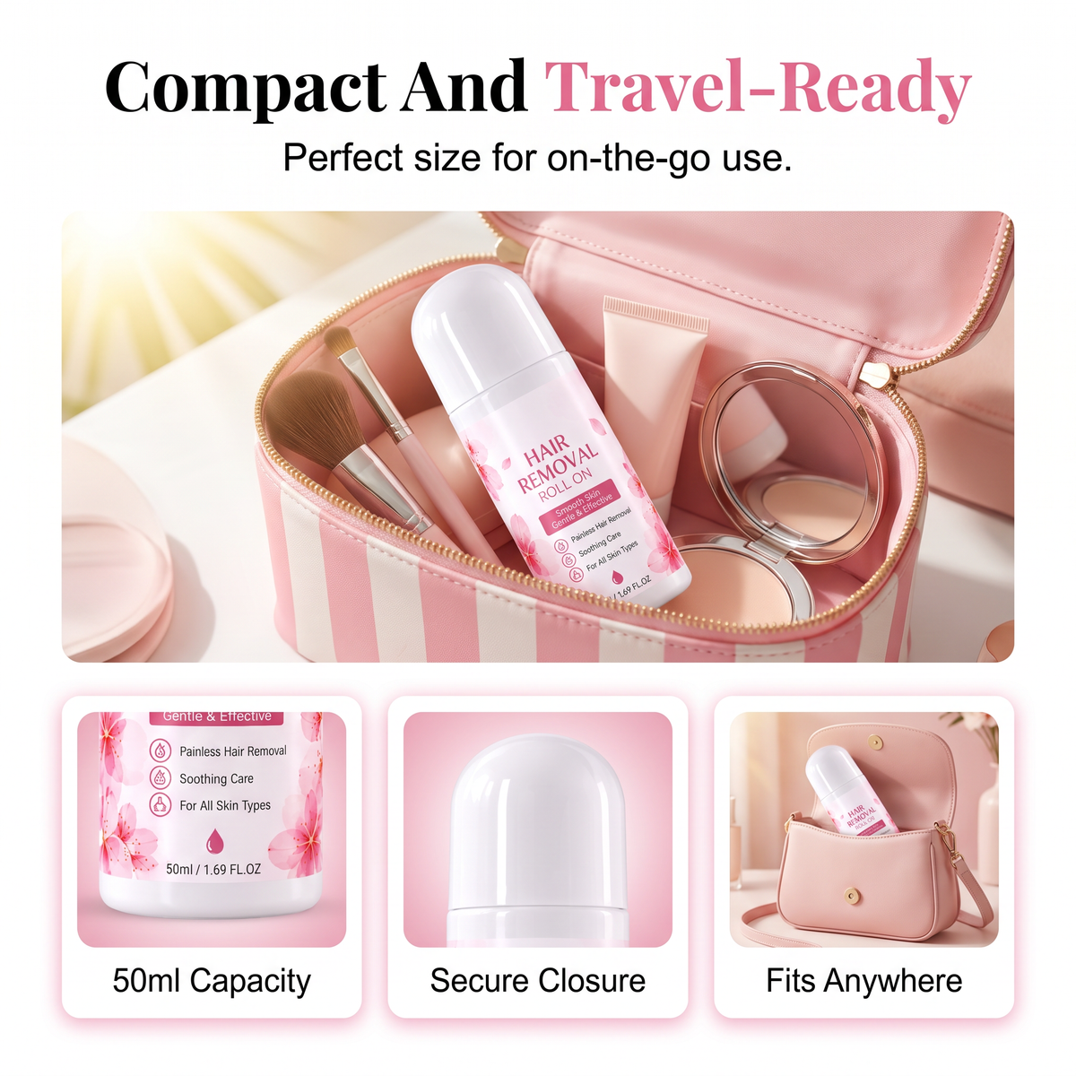 Gentle Smooth Roll-On Body Hair Removal