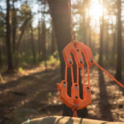 Game & Gear Hoist - Block and Tackle System