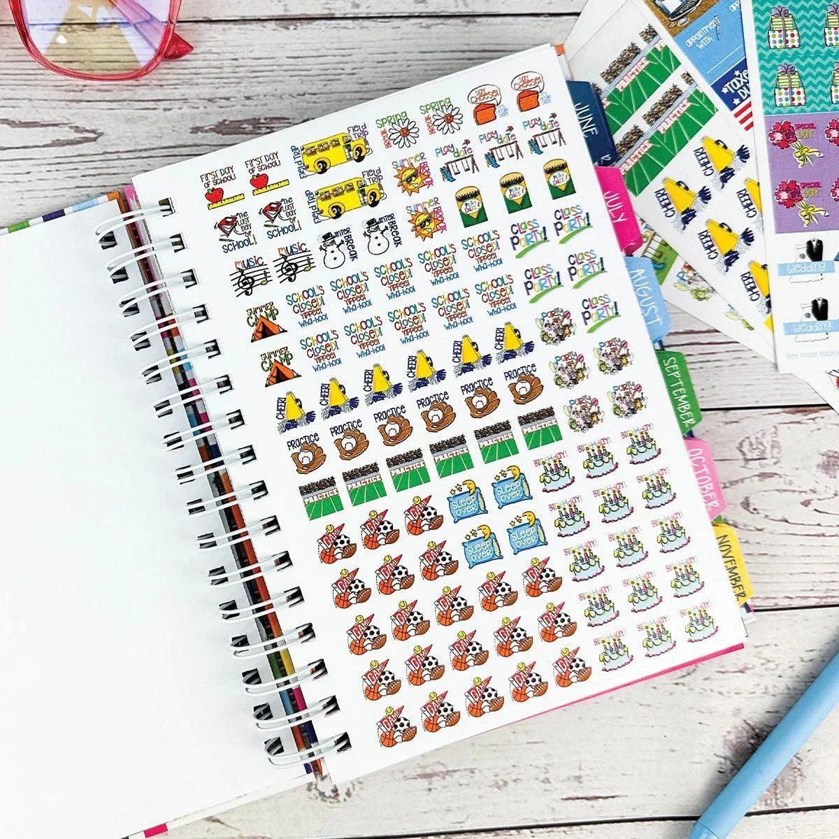 📅✨ 2027–2028 Reminder Binder® – 24-Month All-in-One Life Planner