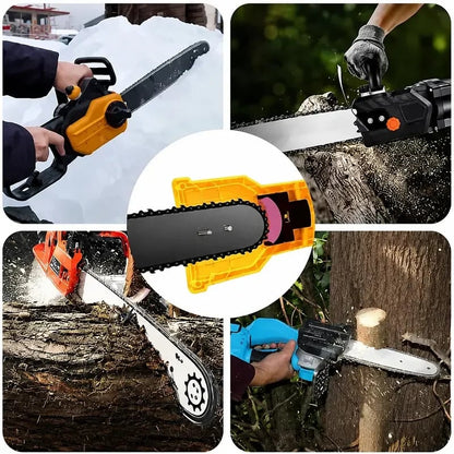 💯💥Portable Teeth Chainsaw Sharpener – Fast and Accurate Maintenance for All Chainsaws