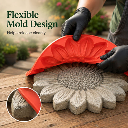 🌻Reusable Sunflower Stepping Stone Mold (📦Buy 2 Free Shipping)
