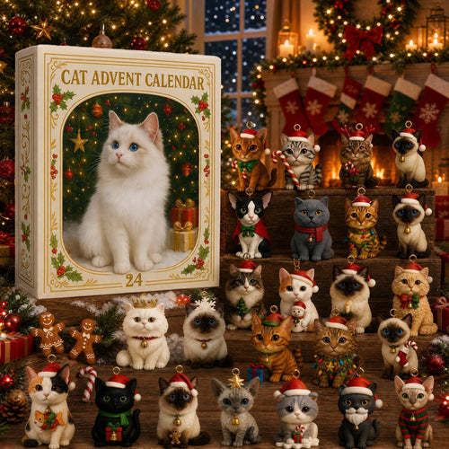 🎄💥Advent Calendar 2026 Cat Advent Calendar - Giftfor Adults Friends CatOwners and Lovers Christmas Holiday Countdown Gift
