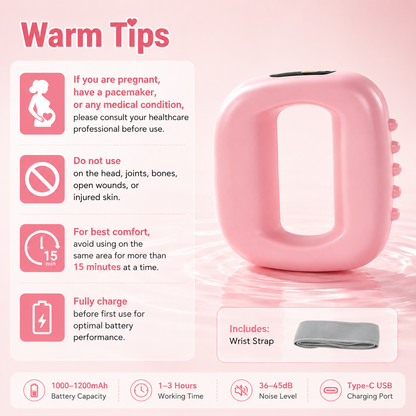 3-in-1 Vibrating Fascia Ring Massager