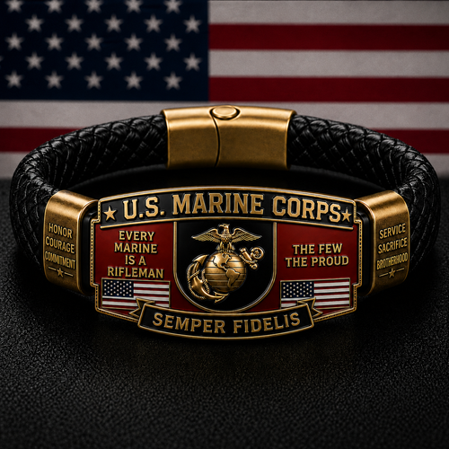 🎖️U.S. Marine Corps Semper Fi Tribute Bracelet