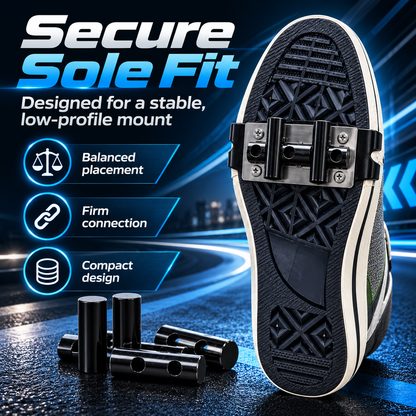 👟 Street-Ready Sole Attachment Kit – Removable Metal Shoe Hardware Set ⚡
