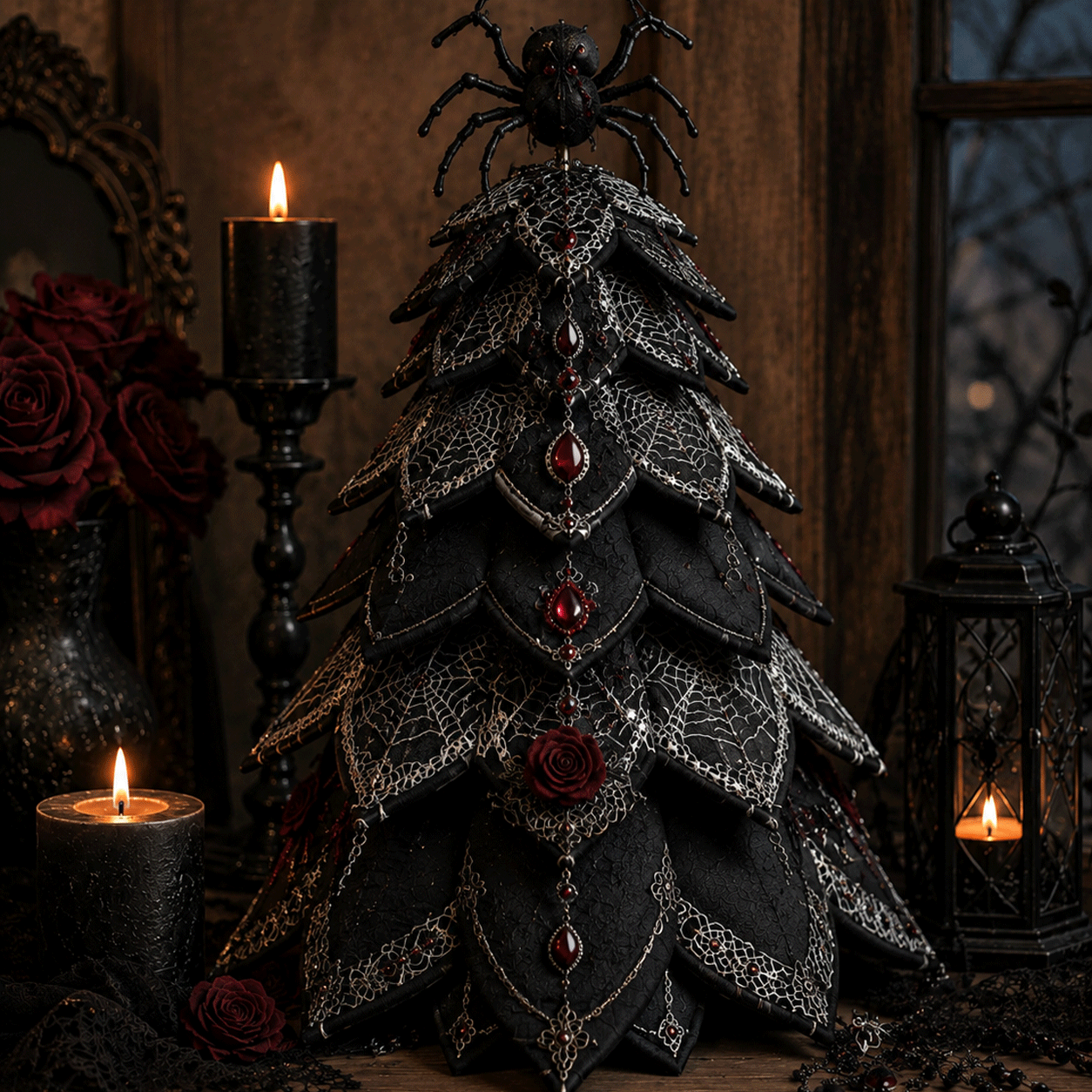 🔥Last Day 40% OFF - 🎃 DIY Halloween Quilted Fabric Tree Kit