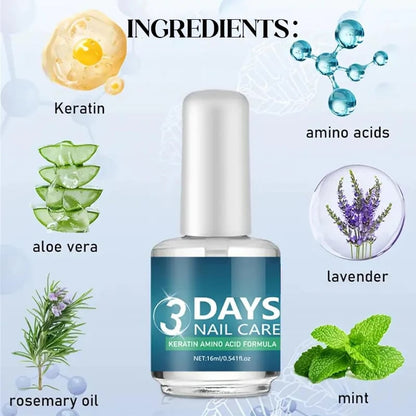 Limited-Time Buy 1 Get 1 Free💕 3 Days Nail Care Formula
