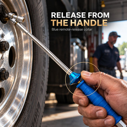 🚛 Assorted Tire Inflation Extension Rod Set, Roadside & Garage Dual Wheel Repair Helper🔨