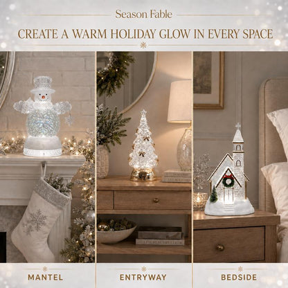 Christmas Lighted Lantern Decor