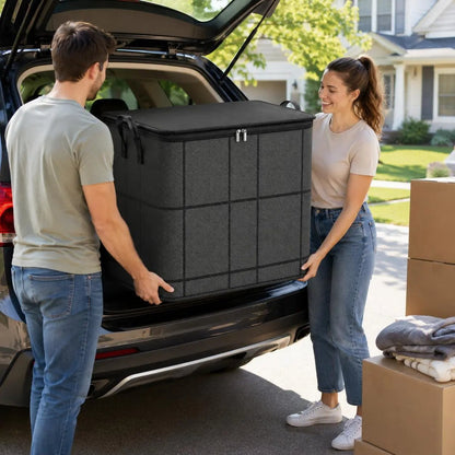 💥49% OFF Factory Clearance –📦Foldable Storage Tote – Waterproof, Dustproof, Big & Portable 🌟