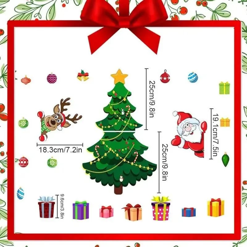Early Christmas Sale🎁🎄 Christmas Refrigerator Magnets – Festive DIY Fridge Decoration