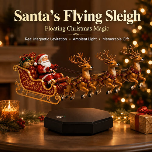 How Is It Floating? 🎅 The Magical Levitating Santa That Brings Instant Wonder