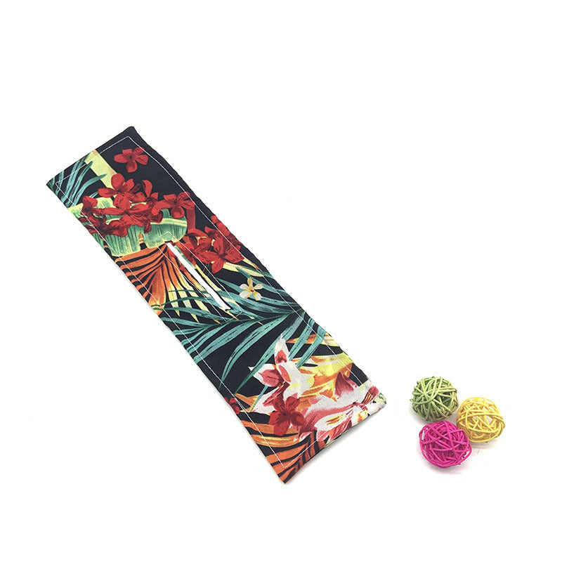 Western Print Low-Bun Hair Bow