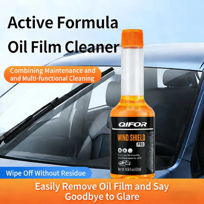 🚗✨Crystal Clear Vision in Seconds! Powerful Glass Cleaner & Oil Film Remover for Cars 💦🪟