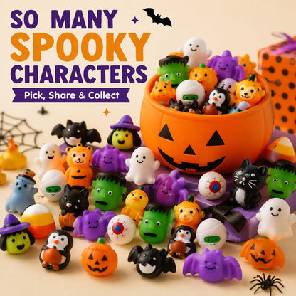 Last Day 50% OFF -🎃 30PCS Halloween Mochi Squishy Toys