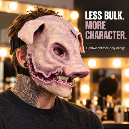 🐷 The Butcher Silicone Pig Mask | Face-Only Transformation
