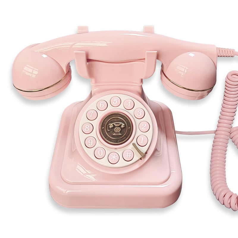 ☎️🌈Vintage Old Fashioned Telephone with Speakerphone & Volume Control📞