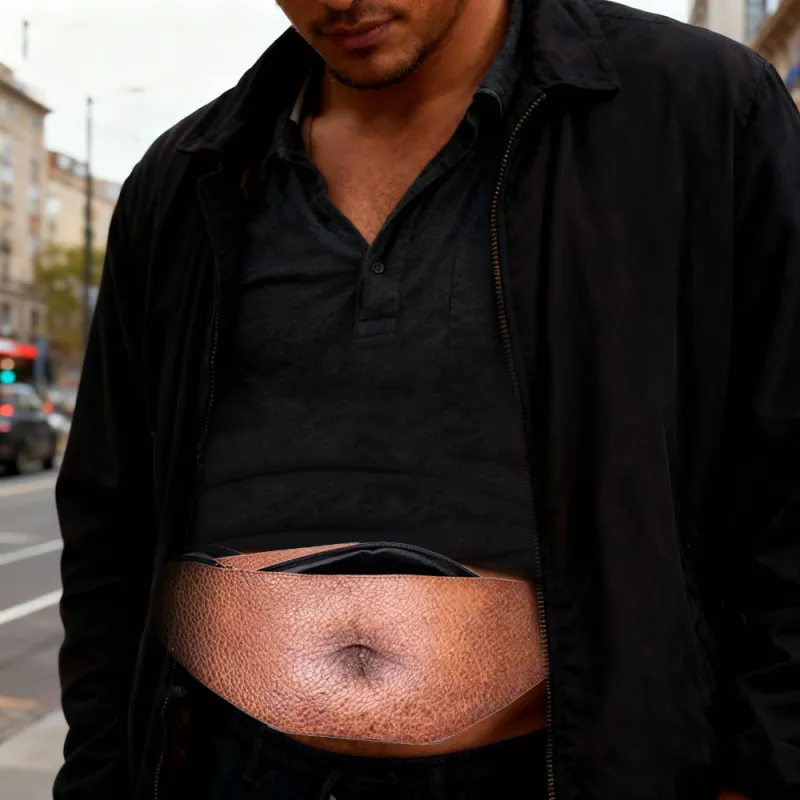 Funny Beer Belly Fanny Pack Bag