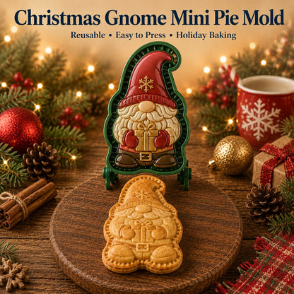 ⏳ Last Day 49% OFF – 🎄16-Design Christmas Mini Pie Mold Collection | Reusable Embossed Molds for Shaping Detailed Santa, Snowman, Reindeer, Tree & Holiday Pies 🥧✨
