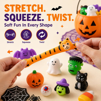 Last Day 50% OFF -🎃 30PCS Halloween Mochi Squishy Toys