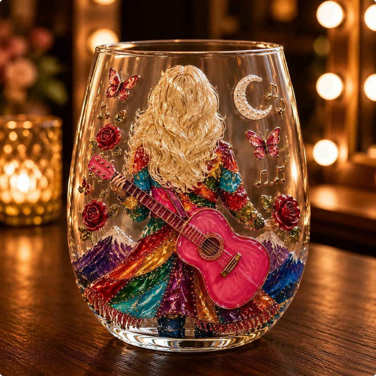🎸✨ Queen of Country 1946–2026 3D Glass Collection