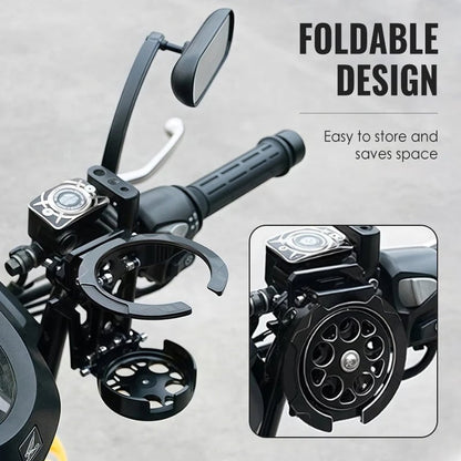 ✨ Fold It Away When Empty! 🚲 The Ultimate 2-in-1 Space-Saving Bike Bottle Cage 💧