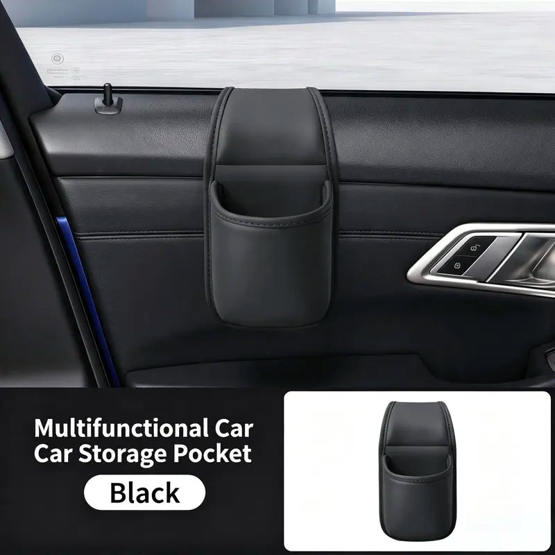 TRENDING NOW | Car Phone Storage Pocket – Slim Adhesive Organizer for Phones, Keys, Cards, Tickets & Sunglasses