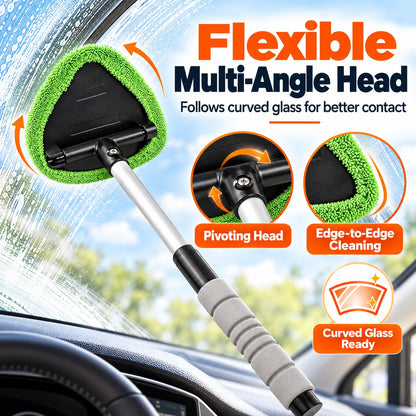 🚗✨ Windshield Cleaning Brush — Reach Every Corner with Ease!