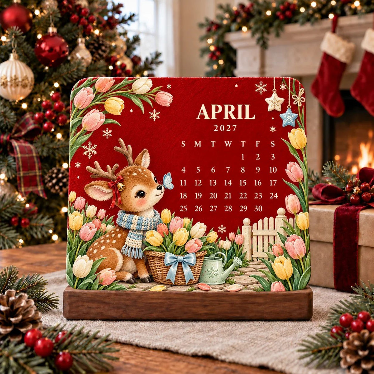 🎄🌱 Christmas Limited Edition – Eco-Friendly Plantable “Timeless” Seed Calendar 2027 🌸🌿