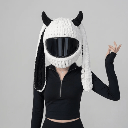 🏍️LAST DAY 49% OFF-🔥Handmade Helmet Cover | Cute Knit Helmet Topper for Motorcycle & Bike Helmets