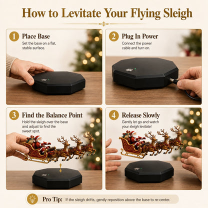 How Is It Floating? 🎅 The Magical Levitating Santa That Brings Instant Wonder