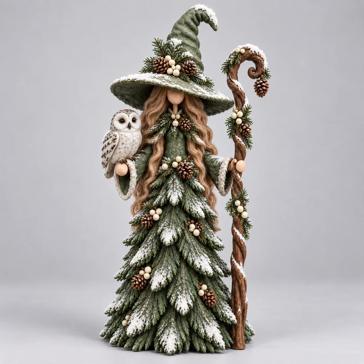 🧙Whimsical Christmas Witch Resin Figurine Collection🎅✨