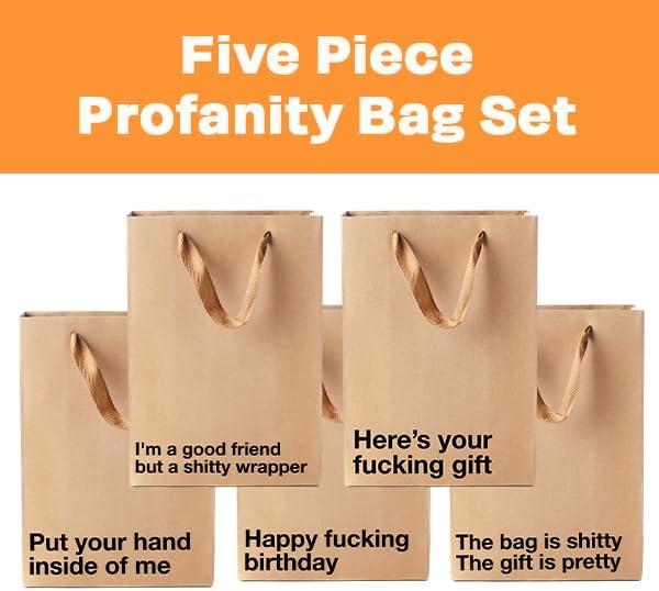 🔥LAST DAY 49% OFF - 😂MilkToast Snarky Gift Bag🎁Funny Gift Bags(✨5 pcs/Set)