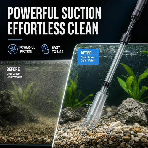 🥳2026 HOT SALE💞✨Electric Aquarium Gravel Cleaner