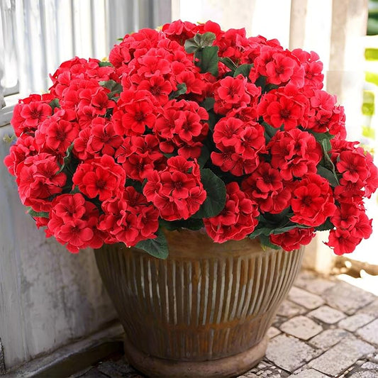 🎁 Last Day 60% OFF - Artificial Geranium Flowers For Outdoors
