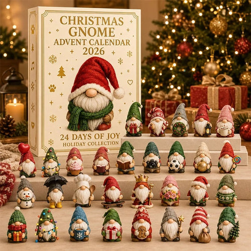 🧙 Gnome Advent Calendar 2026 – 24 Days of Whimsical Holiday Joy 🎁✨