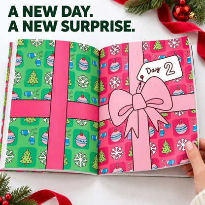 🎨24-Day Christmas Advent Coloring Book – Happy Days Cosy Christmas 🎄