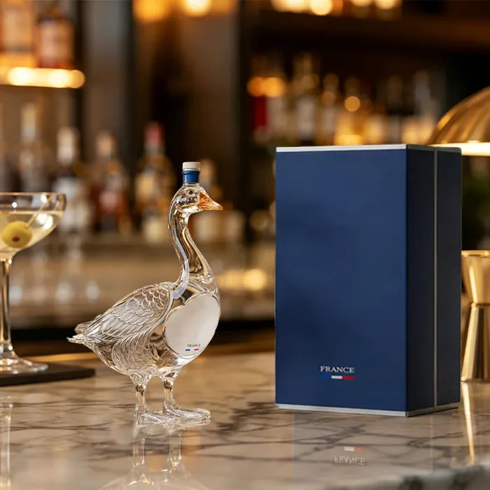 Vodka 3D Sculpted Goose Bottle