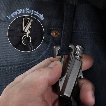3-in-1  Match & Carabiner Keychain