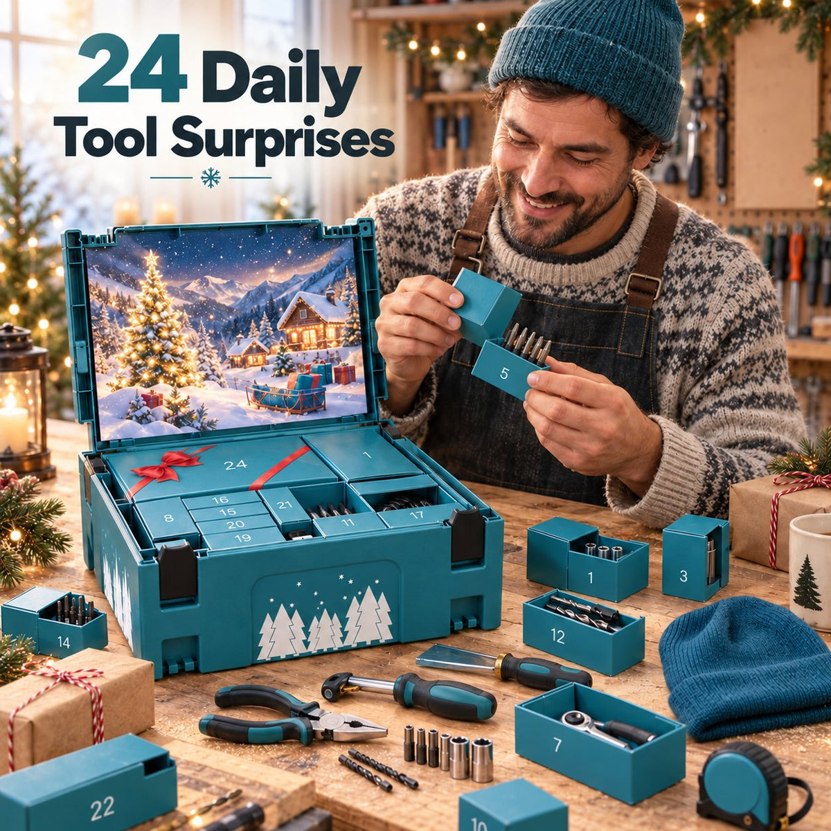 🔥🎁🎄Limited Edition Christmas Tool Countdown Set